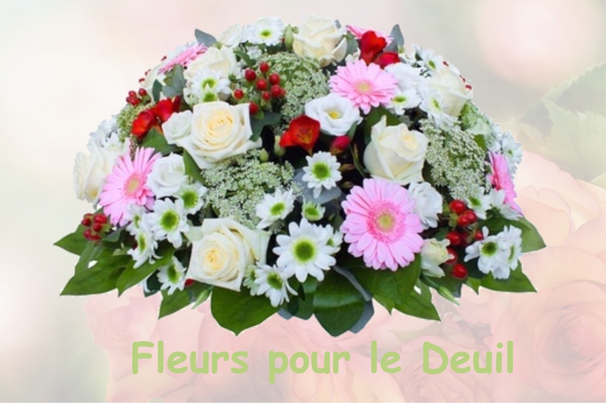 fleurs deuil MONTOUSSIN